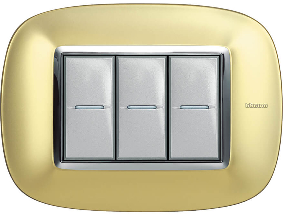 BTicino, Axolute, Цвет: Матовое золото