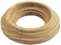 Ручка Bironi, серия Lizetta, Дерево, Цвет: Натурель