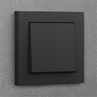 Выключатели Gira E2 обычный и встроенный монтаж, Цвет: Нержавеющая сталь