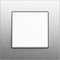 GIRA, Esprit, Цвет: Сталь / Белый матовый