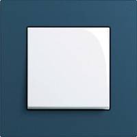 GIRA, Esprit, Цвет: Синий Linoleum-Multiplex / Белый глянцевый