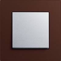 GIRA, Esprit, Цвет: Коричневый Linoleum-Multiplex / Алюминий