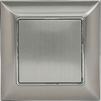 IEK BRITE, цвет: Хром/Никель