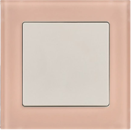 IEK BRITE, цвет: Персиковый матовый