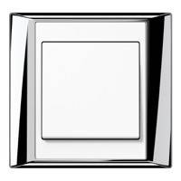 JUNG, A plus, Цвет: Хром / Белый