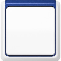 JUNG, CD plus, Цвет: Белый / Синий металлик