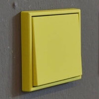 JUNG, LS 990 Les Couleurs® Le Corbusier, Цвет: 4320F vert olive vif