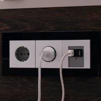 JUNG, LS plus, Цвет: Черный