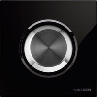 ABB Niessen, SKYmoon, Цвет: Черное стекло