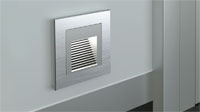 LED подсветка Werkel Aluminium, цвет рамки: алюминий, цвет механизма: серебряный