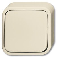 Выключатель ABB, Busch-Duro 2000 AP, Цвет: Слоновая кость