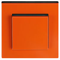 ABB, Levit, Цвет: Оранжевый / Дымчатый черный