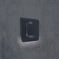 Legrand, Mosaic, Цвет: Черный матовый 