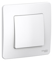 Выключатель скрытого монтажа Schneider Electric, Blanca, Цвет: Белый