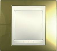 Schneider Electric, Unica Хамелеон, Цвет: Золото (поверхность металл)