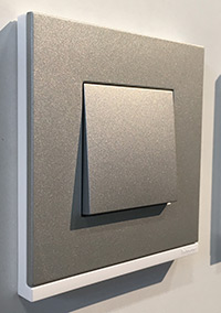 Выключатель, Unica Pure, Цвет: Алюминий