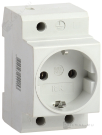 Розетка РАр10-3-ОПс заземлением на DIN-рейку ARMAT,  PRO,  UNIVERSAL,  GENERICA,  PRIME,  TITAN 3,  Krepta,  Titan 5, MRD10-16, IEK - PULSAL.RU