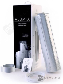 Нагревательный мат,  Alumia,   площадь - 1.5 м.кв.,   мощность - 225 Вт.,  под ламинат и паркет, под ковролин,  двужильный,  2206805,  100035685700,  Теплолюкс - PULSAL.RU