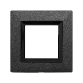 Рамкa
Avanti,  1 пост,   цвет - графит,  черный,  вертикальная,  горизонтальная,  металл,  4407852DKC,  DKC_4407852,  DKC
 - PULSAL.RU