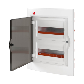 Щит (бокс) RAM base, RAM base, встраиваемый, IP 41,  модулей - 24, пластмасса,  цвет - белый, 81524DKC, DKC - PULSAL.RU