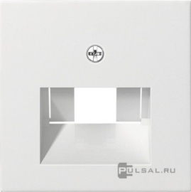 Накладка
Standard 55,  E2,  Event,  Esprit,  одинарная,  двойная,   цвет - белый матовый,  пластмасса,  027027,  0270 27,  Gira
 - PULSAL.RU