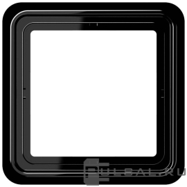 Рамка
CD 500,  1 пост,   цвет - черный,  вертикальная,  горизонтальная,  пластмасса,  CD581SW,  CD 581 SW,  JUNG
 - PULSAL.RU