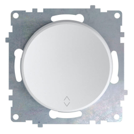 Переключатель
Garda,  Florence,  одноклавишный,  без подсветки,   цвет - белый,  пластмасса,  1E31401300,  2172775,  OneKeyElectro
 - PULSAL.RU