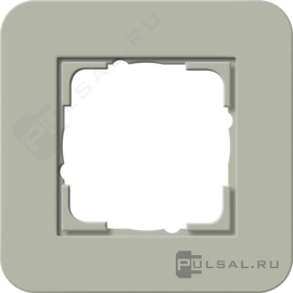 Рамка
E3,  1 пост,   цвет - серо-зеленый матовый,  белый глянцевый,  вертикальная,  горизонтальная,  пластмасса,  0211415,  0211 415,  Gira
 - PULSAL.RU