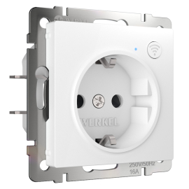 Умная розетка с Wi-Fi
Elite,  Alumax,  Split,  Slab,  Senso,  Minimir Home,  Baguette,  Acrylic,  Platinum,  Snabb,  Stream,  Flock,  Stark,  Fiore,  Favorit,  Diamant,  Aluminium,  Antik,  Metallic,  со шторками,  с заземлением,  одинарная,  винтовые клеммы,   цвет - белый,  пластмасса,  W1171601,  a056417,  Werkel
 - PULSAL.RU