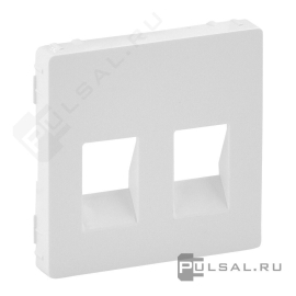 Накладка
Valena Life,  2 пары,   цвет - белый,  пластмасса,  755370,  7 553 70,  Legrand
 - PULSAL.RU