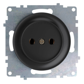 Розетка электрическая
Garda,  Florence,  без шторок,  без заземления,  одинарная,  винтовые клеммы,   цвет - черный,  пластмасса,  1E10301303,  2172812,  OneKeyElectro
 - PULSAL.RU