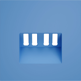 Накладка для акустической розетки
S70,  2 пары,   цвет - деним,  пластмасса,  VLS001515,  Voltum
 - PULSAL.RU