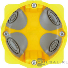 Монтажная коробка 71x50,5мм
Living Now,  Axolute,  LivingLight,  LivingLight AIR,  для полых стен и гипрока,  PB502N,  BTicino
 - PULSAL.RU