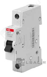 Автоматический выключатель basic M, 1 полюс, 40А, C, 4,5 кА, BMS411C40, ABB - PULSAL.RU