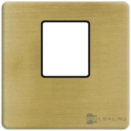 Лицевая панель для разъема Modular Jack (тип Keystone/AMP)
Barcelona,  Madrid,  San Sebastian,  Sevilla,  Toledo,  Vintage Wood,  Vintage Corinto,  Vintage Tapestry,  Vintage Porcelain,  Crystal De Luxe,  Siena,  Firenze,  Granada,  Emporio,  Sanremo,  Belle Epoque,  San Sebastian Surface,  Roma Surface,  Smalto italiano,  одинарная,   цвет - патина матовая (matt patina),  металл,  FD04317PM-M,  FEDE
 - PULSAL.RU