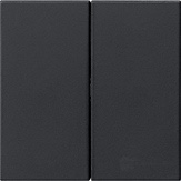 Накладка 2-х клавишная для диммера и выключателя System 3000
E2,  Event,  Esprit,  ClassiX,  ClassiX Art,   цвет - черный матовый,  пластмасса,  5362005,  5362 005,  Gira
 - PULSAL.RU