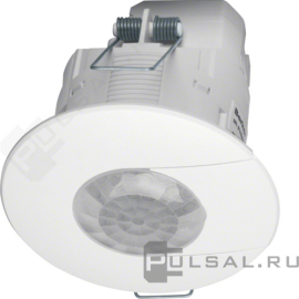 Датчики присутствия для наружного монтажа цвет: полярная белизна 
R.1,  R.3,  R.8,  R.Classic,  K.1,  K.5,  Q.1,  Q.3,  Q.7,  S.1,  B.3,  B.7,  1930,  Glas,  трехпроводный,   цвет - белый матовый,  пластмасса,  170106,  1701 06,  Berker
 - PULSAL.RU