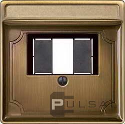 Накладка
Antique,  1 пара,  2 пары,   цвет - античная латунь,  металл,  MTN297843,  MEG297843,  Merten
 - PULSAL.RU Накладка
Antique,  1 пара,  2 пары,   цвет - античная латунь,  металл,  MTN297843,  MEG297843,  Merten
 - PULSAL.RU