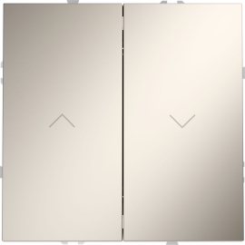 Выключатель для жалюзи
S70,  без фиксации,  без подсветки,   цвет - кашемир,  пластмасса,  VLS020703,  Voltum
 - PULSAL.RU