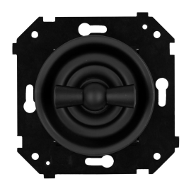 Выключатель
Шедель Бриз,   цвет - черный матовый,  пластмасса,  B3-202-23M,  Bironi
 - PULSAL.RU