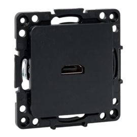 Розетка HDMI
Стокгольм,   цвет - черный,  пластмасса,  EZA00-327-10,  EKF
 - PULSAL.RU