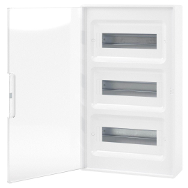 Щит (бокс) FRAME, FRAME, навесной, IP 40,  модулей - 36, пластмасса,  цвет - белый, F36W1WT, DKC - PULSAL.RU