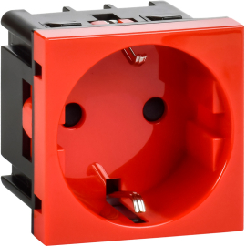 Розетка
Mosaic,  DLP,  DLP floor,  DLP IP 44,  DLP IP 40,  со шторками,  с заземлением,  одинарная,  винтовые клеммы,   цвет - красный,  пластмасса,  4525047,  4 525 047,  Legrand
 - PULSAL.RU