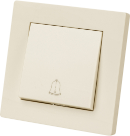 Кнопка 6А
Сенеж,  одноклавишный,   цвет - слоновая кость,  пластмасса,  SQ1816-0120,  TDM
 - PULSAL.RU