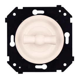 Переключатель
Шедель Бриз,   цвет - песочное золото матовый,  пластмасса,  B3-201-24M,  Bironi
 - PULSAL.RU