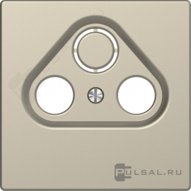 Накладка
D-Life,  телевизионная (TV),  спутниковая (SAT),  радио (R),  двойная,  тройная,   цвет - сахара,  пластмасса,  MTN4123-6033,  MEG4123-6033,  Merten
 - PULSAL.RU