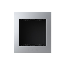 Коробка для установки в мебель/перегородки на 2 модуля
Zenit,  для полых стен и гипрока,  для столов и мебели,   цвет - серебряный,  N2672 PL,  2CLA267200N1301,  ABB
 - PULSAL.RU