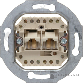 Механизм розетки телефонной RJ11/RJ12/RJ45 Cat.3 (ISDN)
R.1,  R.3,  R.8,  R.Classic,  K.1,  K.5,  Q.1,  Q.3,  Q.7,  S.1,  B.3,  B.7,  1930,  Glas,  двойная,  4539,  4539,  Berker
 - PULSAL.RU