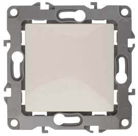 Выключатель
Эра 12,  одноклавишный,  без подсветки,   цвет - слоновая кость,  пластмасса,  Б0014622,  12-1101-02,  ЭРА
 - PULSAL.RU