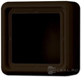 Накладная коробка c рамкой
CD 500,   цвет - коричневый,  пластмасса,  CD581ABR,  CD 581 A BR,  JUNG
 - PULSAL.RU